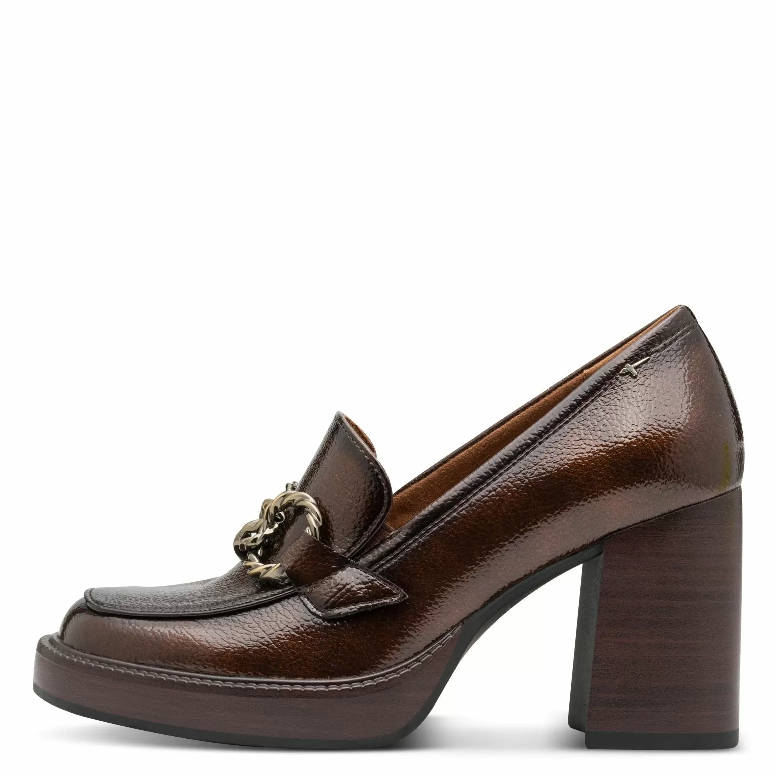 Токчета TAMARIS - 1-24413-45-359 BROWN PATENT