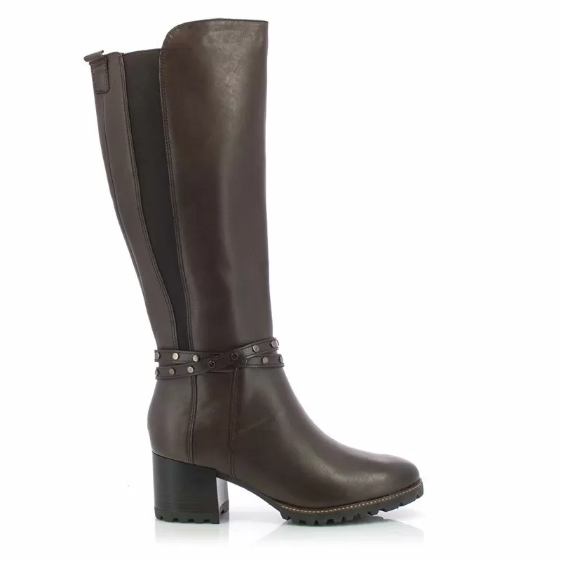 Ботуши На Ток  TAMARIS - 1-1-25527-29  342 MAHOGANY