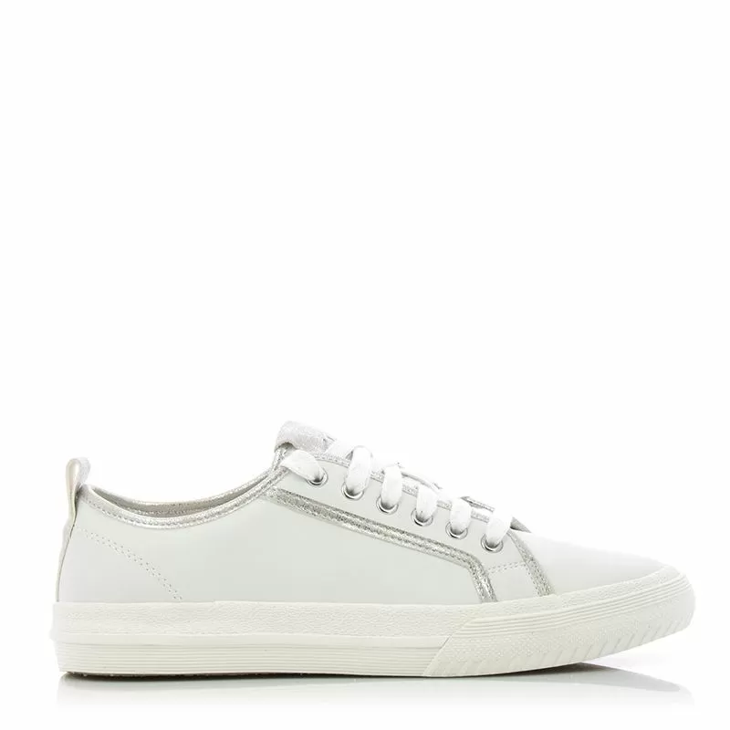 Дамски Гуменки  CLARKS - 26169935 ROXBY LACE OFF WHITE