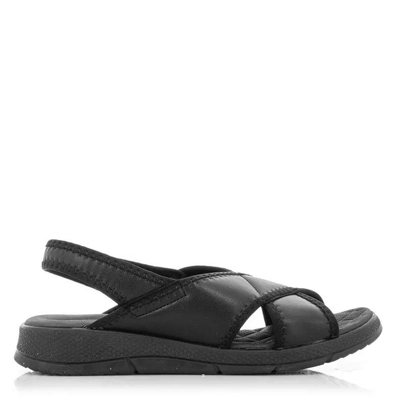 Дамски Сандали Комфорт  PICCADILLY - 57100507 ELASTANO PRETO