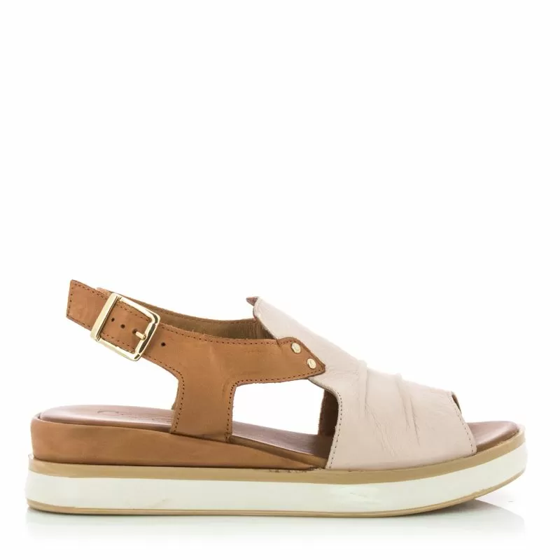 Дамски Сандали На Платформа  CARLO FABIANI - 133.1087  CAMEO/COCONUT 57