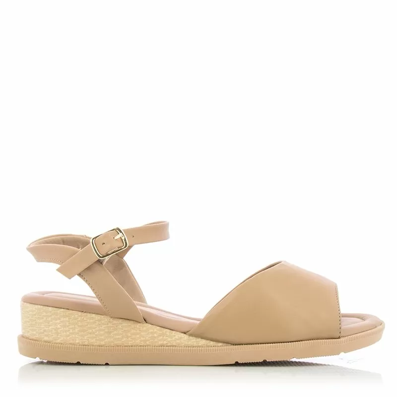 Дамски Сандали На Платформа  PICCADILLY - 45803407 NUDE CLARO