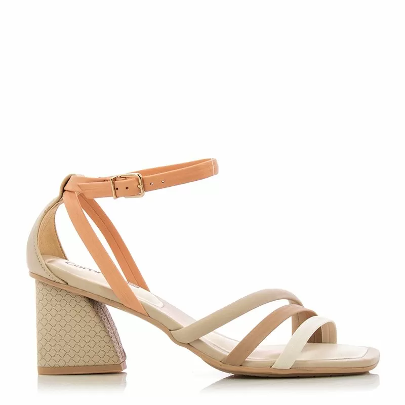 Дамски Сандали На Ток  COMFORTFLEX - 2274404-3 IVORY