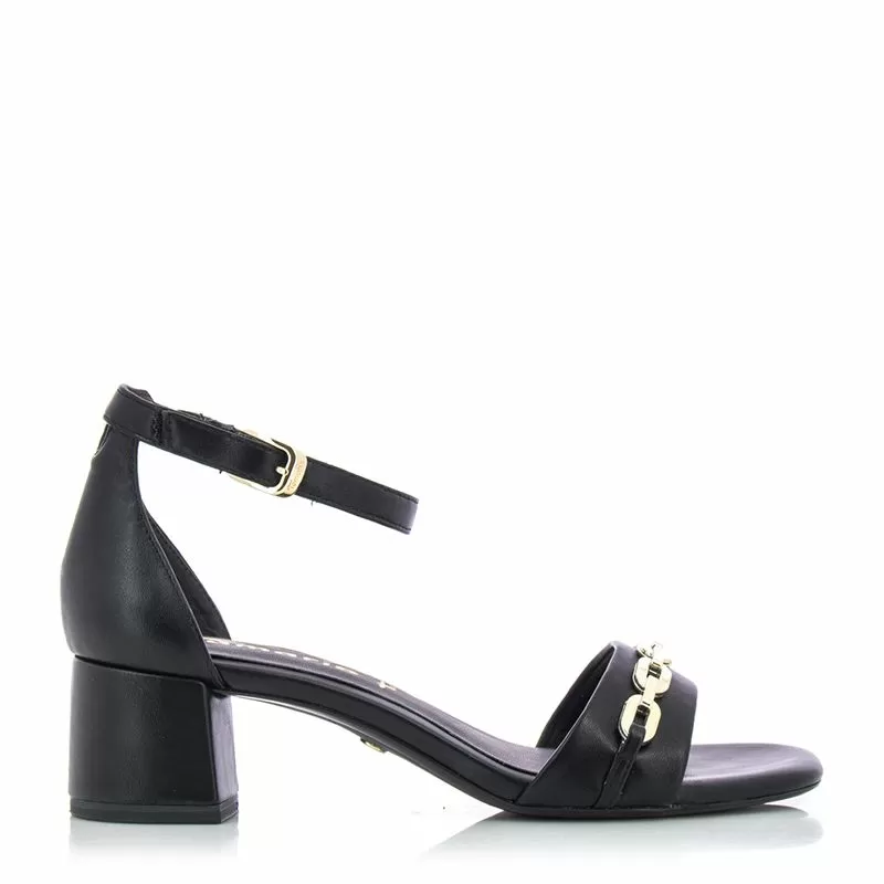 Дамски Сандали На Ток TAMARIS - 1-1-28323-20 001  BLACK