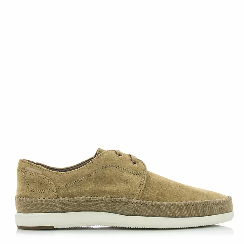 Мъжки Ежедневни  CLARKS - 26171674 BRATTON LO SAND SUEDE