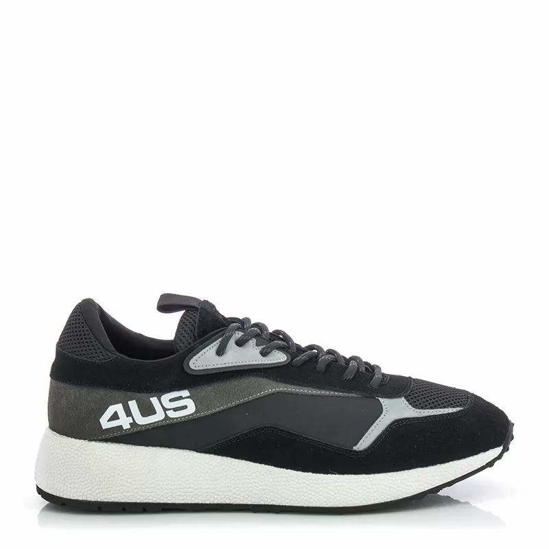 Мъжки Сникърс CESARE PACIOTTI 4US - BB9021TSUE  CAMOSCIO/PALACE BLACK