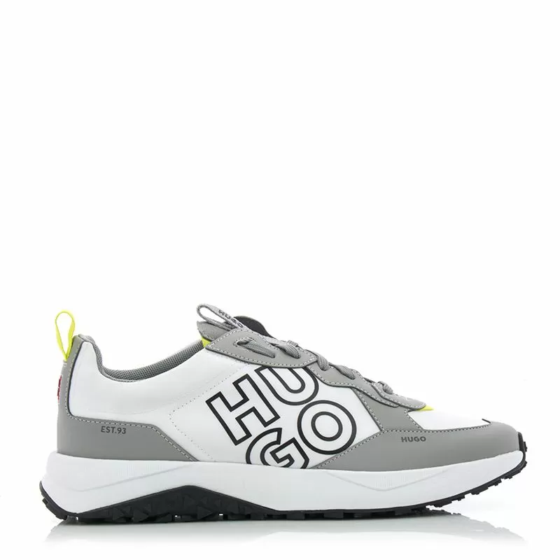 Мъжки Сникърс  HUGO - 50493162 KANE_RUNN_NYLG OPEN WHITE