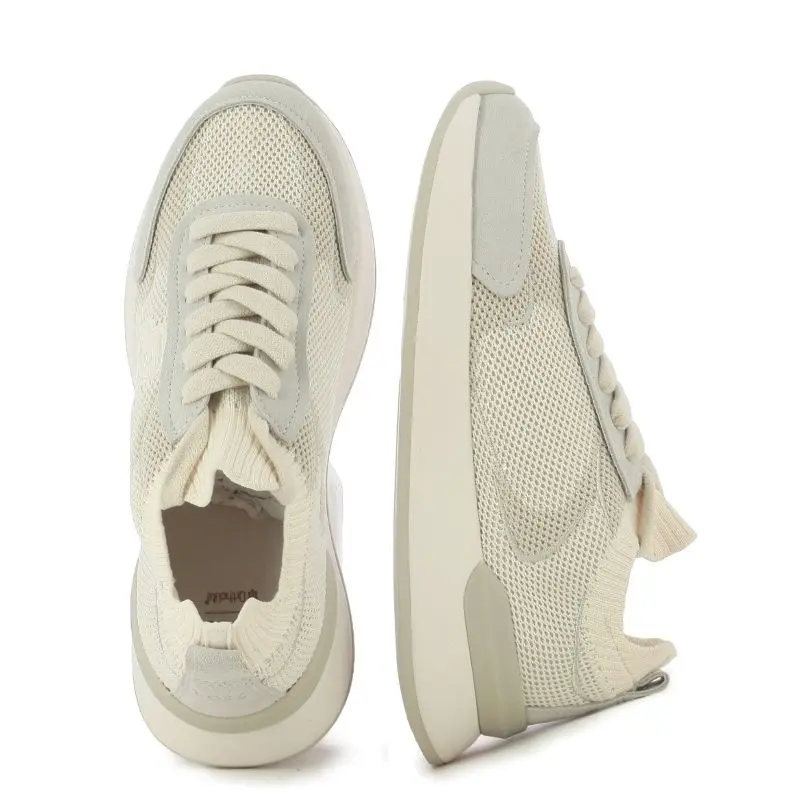 Дамски Сникърс BOSS - 50563370 B ICON RUNN CVSD OPEN WHITE - Image 5