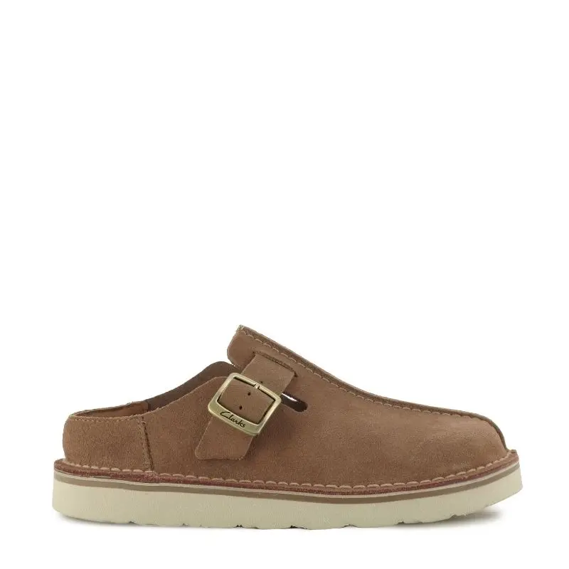 Сабо CLARKS - 26184168 SOLSBURY MULE DARK SAND