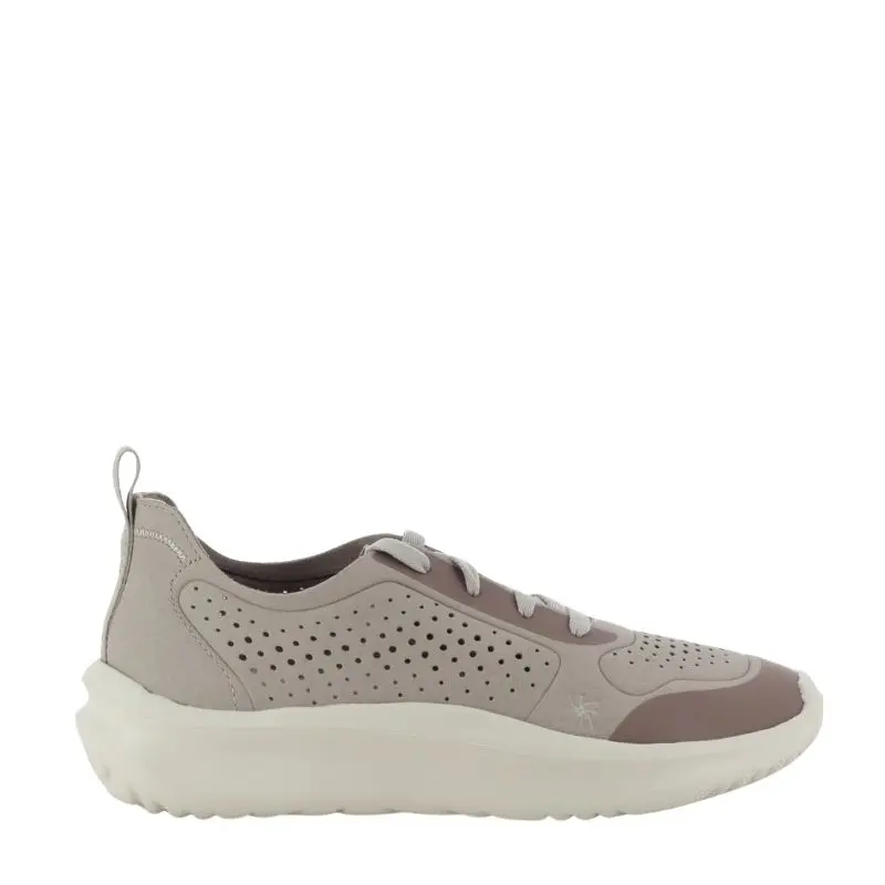 Дамски Сникърс CLARKS - 26184293 SOLEVANA TIE MAUVE COMBI