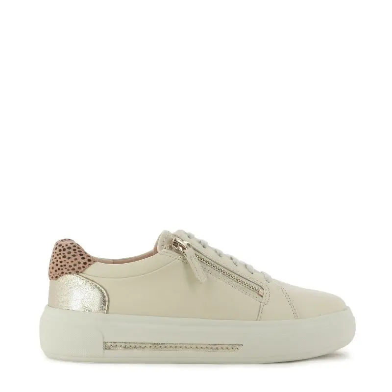 Дамски Сникърс CLARKS - 26185914 HOLLYROSE ZIP CREAM MULTI