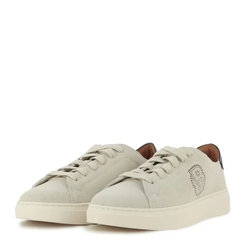 Дамски Сникърс BOSS - 50563336 KIERAN TENN SDPFBB LIGHT/YELLOW - Image 3