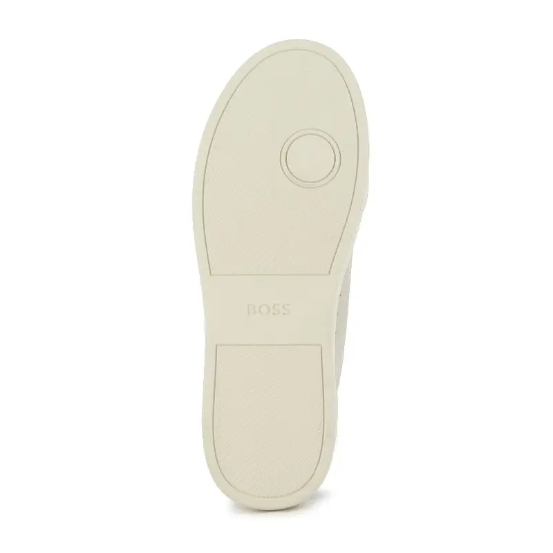 Дамски Сникърс BOSS - 50563336 KIERAN TENN SDPFBB LIGHT/YELLOW - Image 4