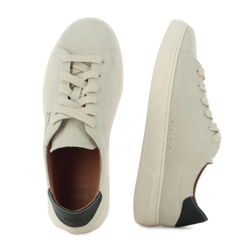 Дамски Сникърс BOSS - 50563336 KIERAN TENN SDPFBB LIGHT/YELLOW - Image 5