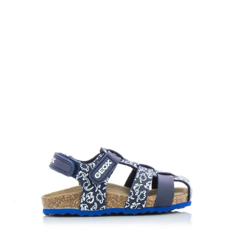 Сандали Момчета GEOX - B252QB C4211 B SANDAL CHALKI BOY NAVY/WHITE