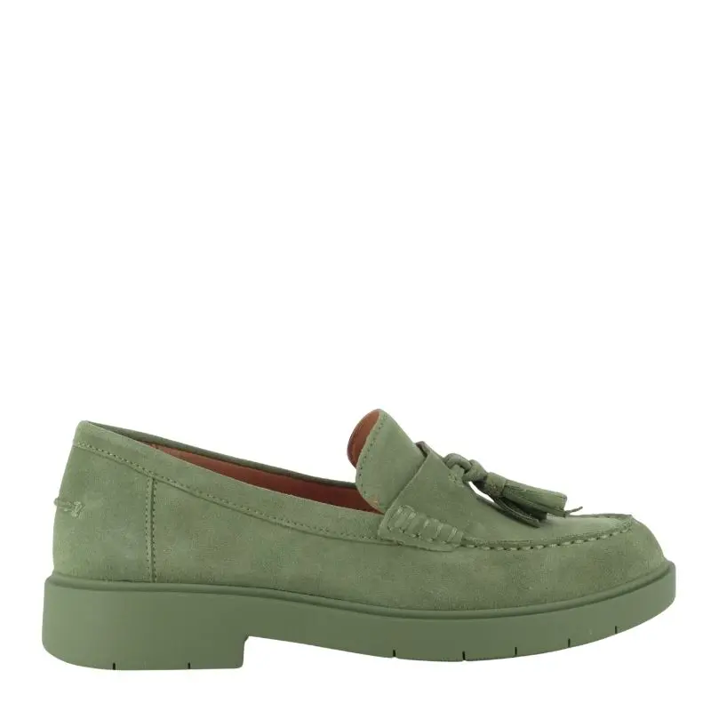 Дамски Мокасини GEOX - D65DKA D SPHERICA OLIVE