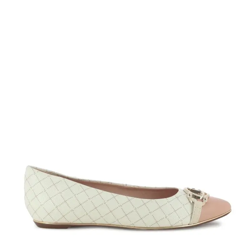 Балерини JORGE BISCHOFF - J21474008004 OFF WHITE