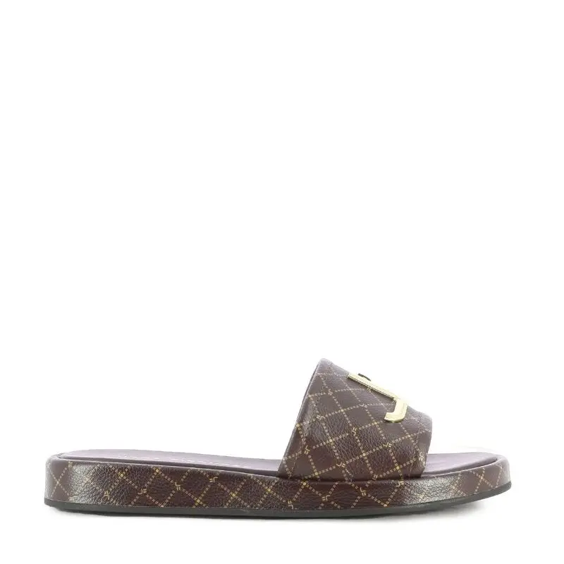 Дамски Равни Чехли JORGE BISCHOFF - J24823005001 CAFE