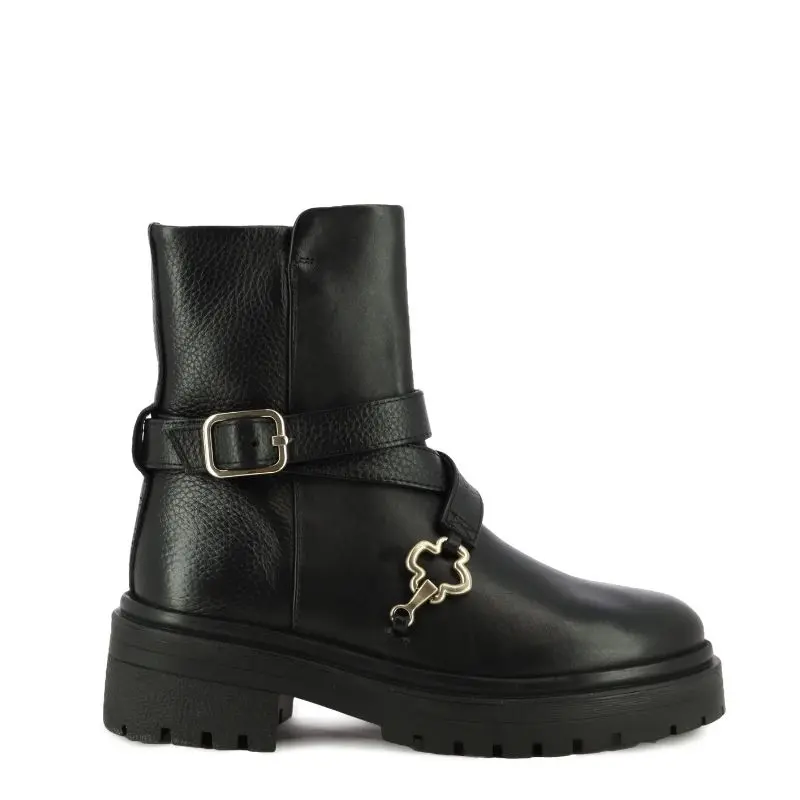 Дамски Кубинки  APEPAZZA - F2COMBAT34/LEA CELINA-BLACK