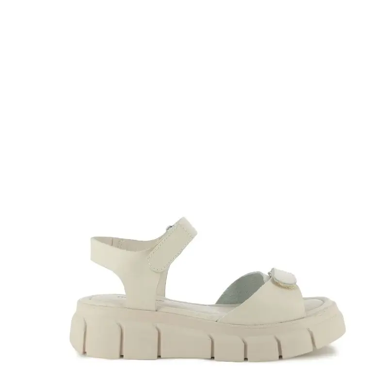 Дамски Сандали На Платформа BOTTERO - 357803 OFF WHITE