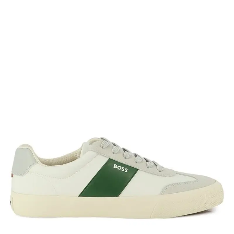 Мъжки Сникърс BOSS - 50563847 AIDEN TENN SDNYPU OPEN GREY