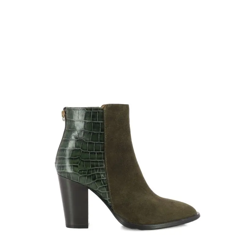 Дамски Боти На Ток CARLO FABIANI - 64702-OLD зелен